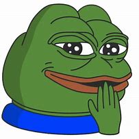 Image result for Pepe Frog Face Smile