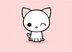 Image result for White Kawaii Kitty