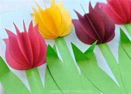 Image result for 3D Paper Flower Template