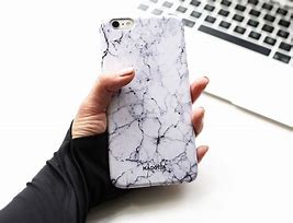 Image result for iPhone 6 Marble Case Black