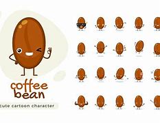 Image result for Cartoon Coffee Bean Character
