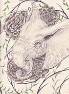 Image result for Elephant Drawing Tumblr