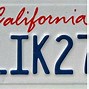 Image result for California License Plate