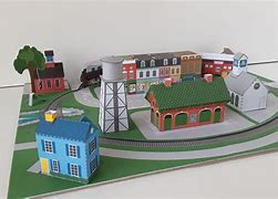 Image result for Printable Paper Train Model