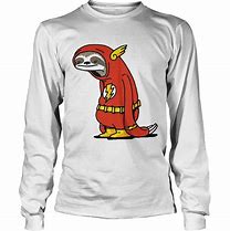 Image result for Sloth Flash T-Shirt