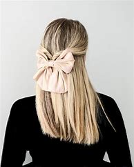 Image result for Hair Styles with Bows and Clips