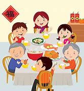 Image result for Chinese New Year Family Cartoon