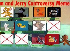 Image result for Tom and Jerry Controversy Meme