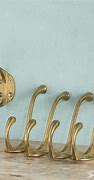 Image result for Vintage Brass Wire Coat Hooks