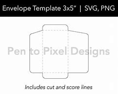 Image result for Printable 3X5 Envelope