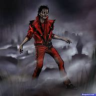 Image result for Thriller MJ Drawing