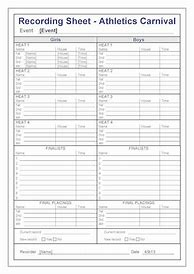 Image result for What Is a School Recording Sheet