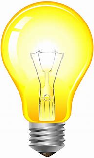 Image result for Incandescent Light Bulb Clip Art