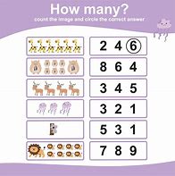 Image result for Mathematic Worksheet for Preschool