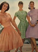 Image result for 1960s Fashion Dress