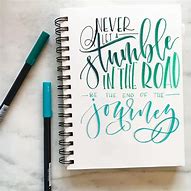 Image result for Short Quotes Brush Lettering