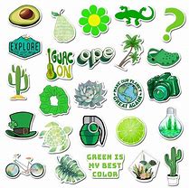 Image result for Aesthetic Sticker Print Outs Green