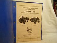 Image result for Lycoming Information Book
