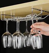 Image result for Hanging Bar Glass Rack