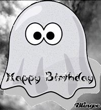 Image result for Happy Birthday Ghost