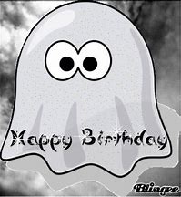 Image result for Ghost Saying Happy Birthday