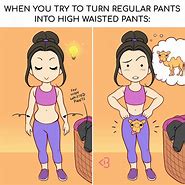 Image result for cartoon of cameltoes