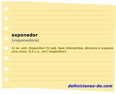 Image result for exponedor