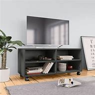 Image result for TV Stand On Casters