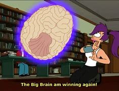 Image result for Futurama Big Brain