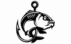 Image result for Fish and Hook Logo