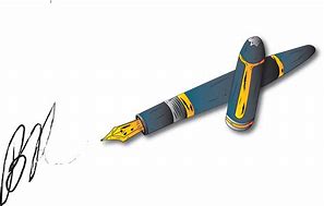 Image result for Fountain Pen Signature