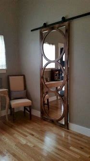 Image result for Barn Door Mirror Decor