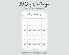 Image result for Cover Pagr of 30 Days Challenge