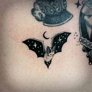 Image result for Cute Gothic Bat Tattoo