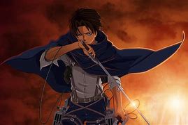 Image result for attacks on titans levis