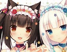 Image result for Anime Cat Girl Sisters