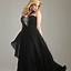 Image result for Black Plus Size Long Evening Dresses