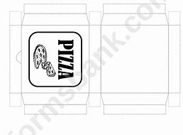 Image result for Pizza Box Template Printable