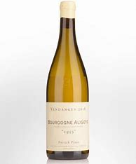 Image result for Patrick Piuze Bourgogne Aligote 1953