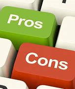Image result for Images of Pros and Cons