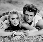 Image result for Madonna Wedding Dress Sean Penn