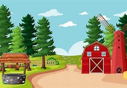 Image result for Farmyard Scene Cartoon