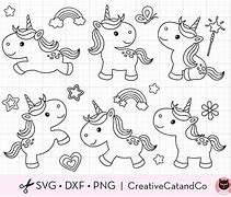 Image result for Cute Girly SVG Unicorn