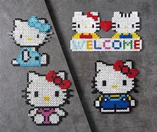 Image result for Hello Kitty Perler Bead Pattern