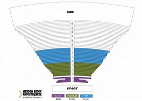 Image result for Meadow brook Amphitheatre Seating Chart
