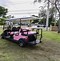 Image result for Pink Golf Carts for Sale