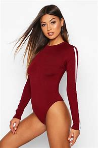 Image result for Red One Piece Bodysuit