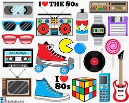Image result for 1980s ClipArt