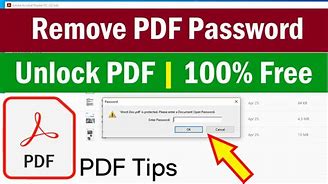 Image result for How to Remove PDF Password