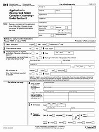 Image result for Citizenship Fill Up Form Example